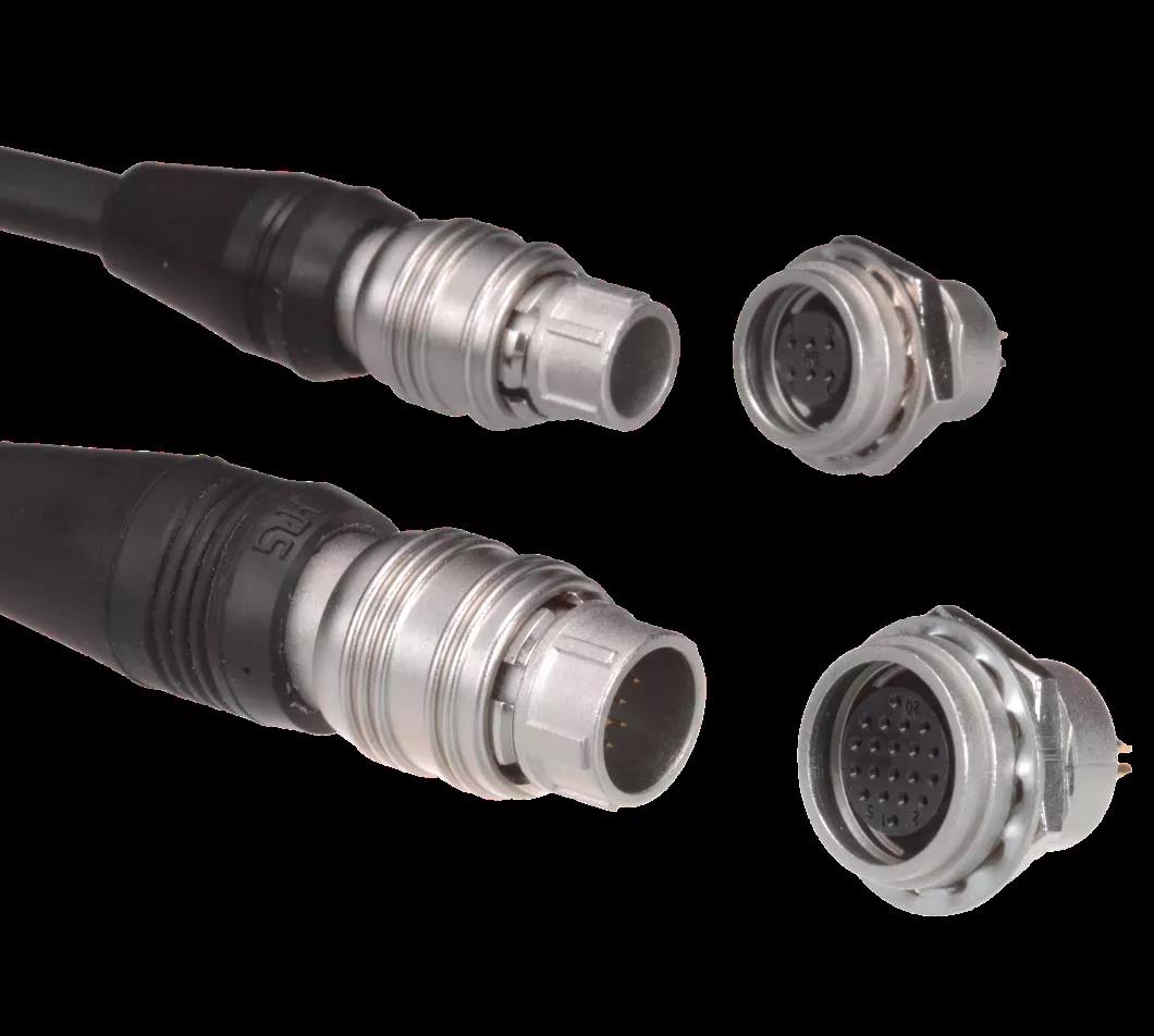 HR25A Series丨推拉鎖、小型多芯圓形連接器